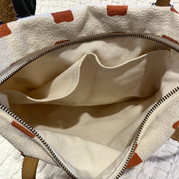 erin flett cotton canvas purse - Picture 4 of 5